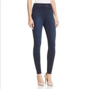 Spanx Jean-ish leggings dark wash Small